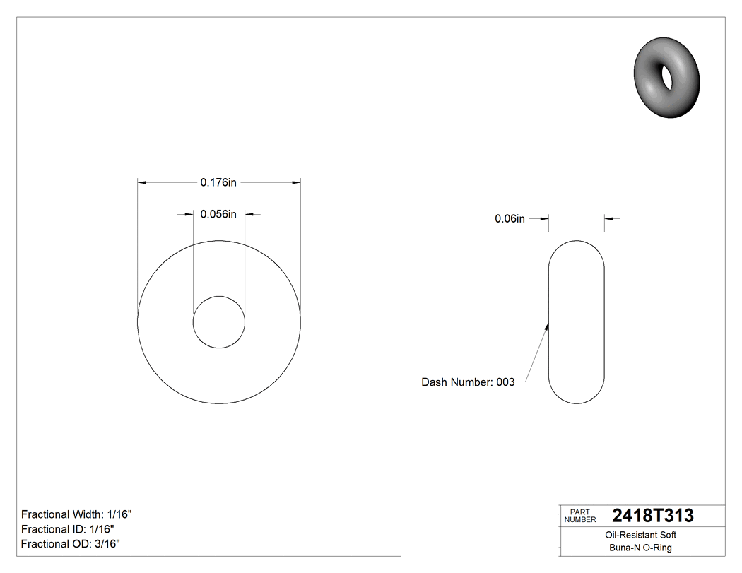 Technical drawing - 2418T313